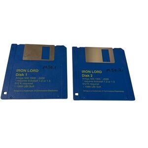 Iron Lord 1989 Ubi Soft - Commodore Amiga Version 3.5 Floppy 2 Discs